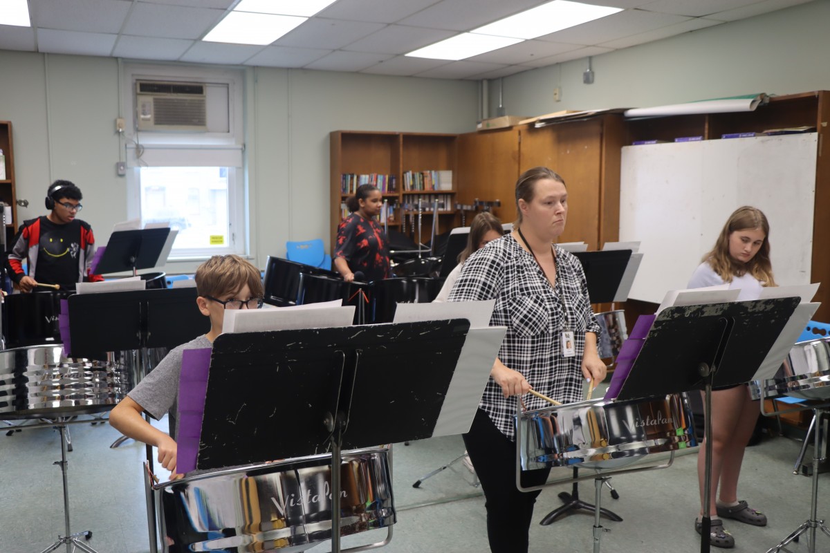 NECSD Scholars are Learning the Steel Drum at South Middle School News